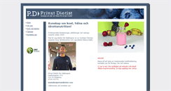 Desktop Screenshot of privatdietist.com